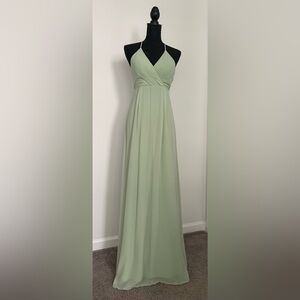 BILL LEVKOFF BRIDESMAID DRESS - PISTACHIO - SIZE XS - SIZE 0 - SIZE 2